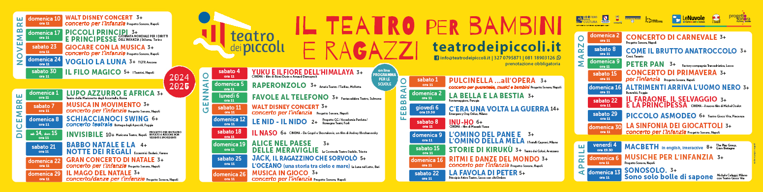 Teatro dei Piccoli 2024 25